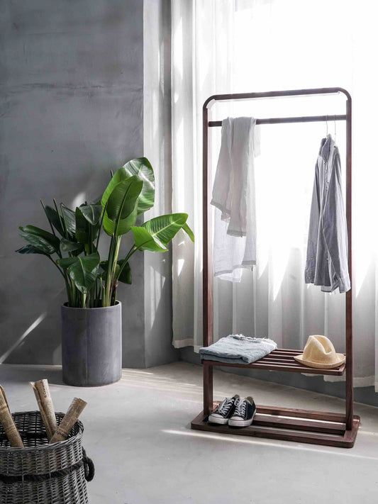 Minimalist Wardrobe Set up - Image by tutuwords on unsplash.com