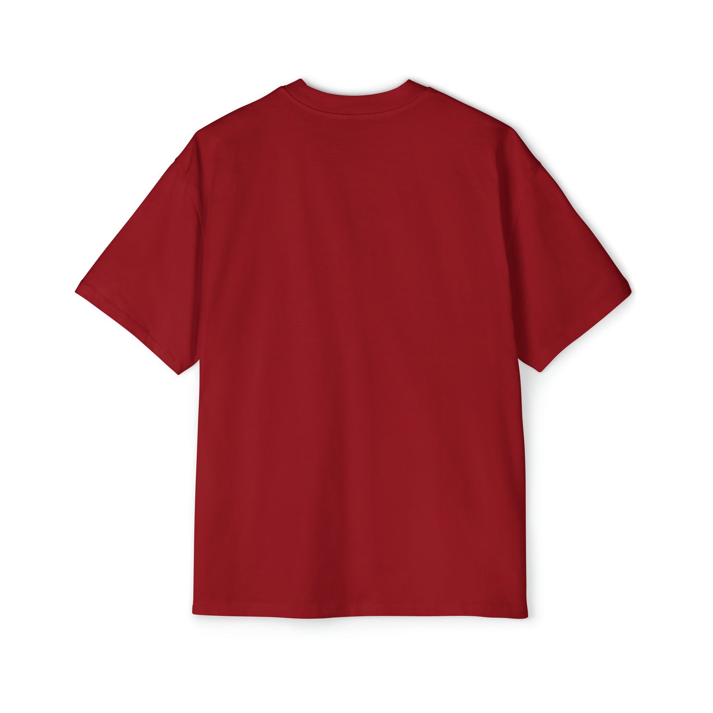 The Siegge Red Heavy Oversized T-Shirt